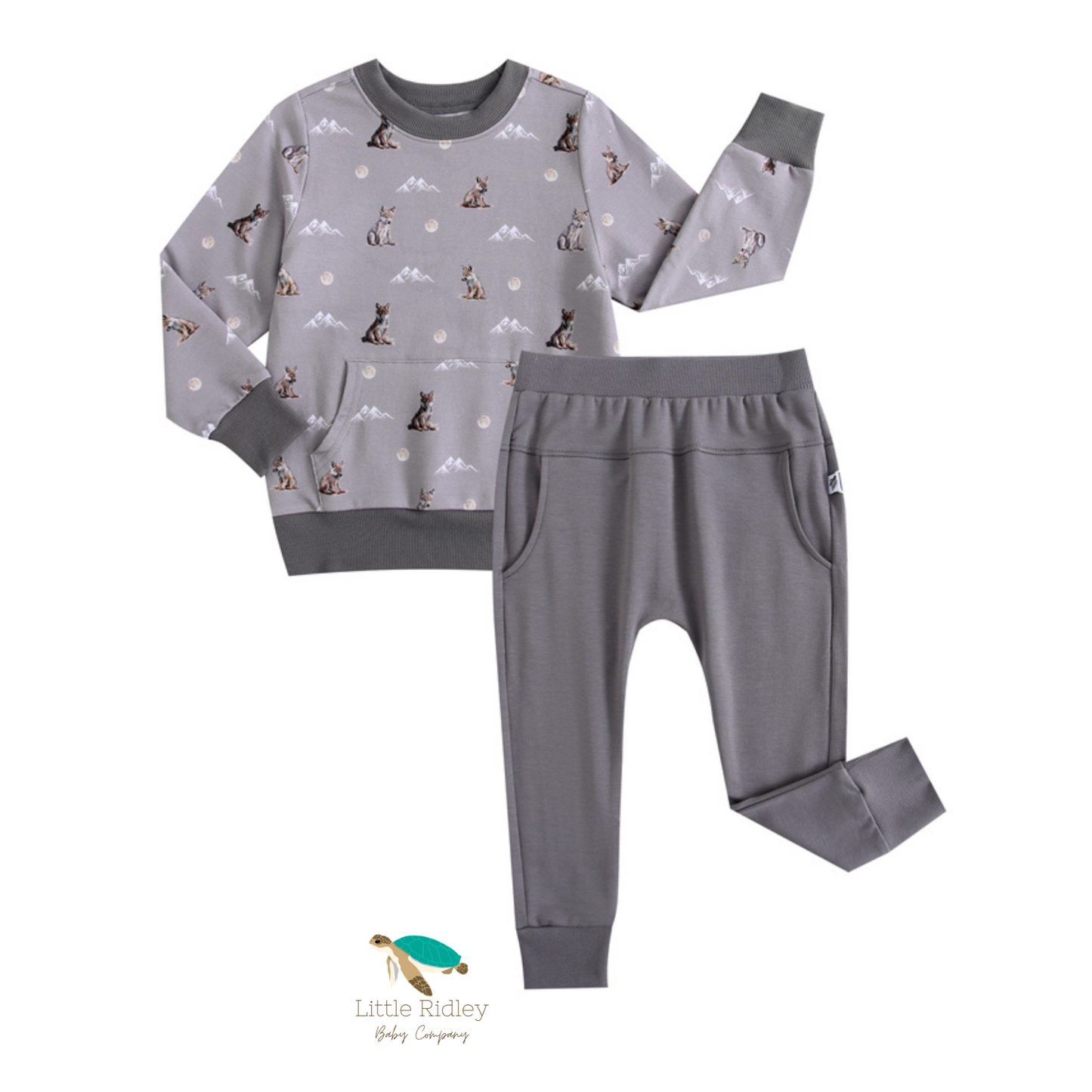 Jogger Pants in 'Fossil'