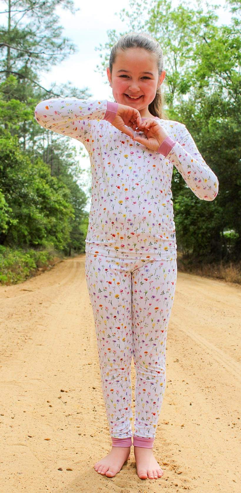 Long Sleeve Set in Blooms