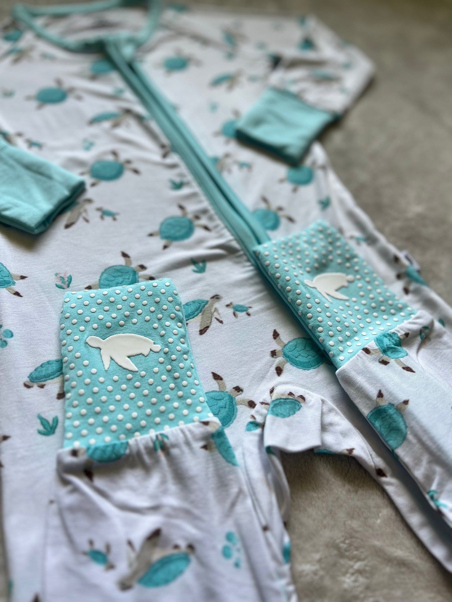 Convertible Zipper Romper in Ridley